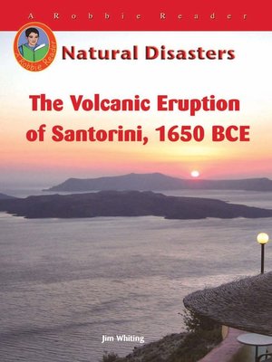 cover image of The Volcanic Eruption on Santorini, 1650 BCE